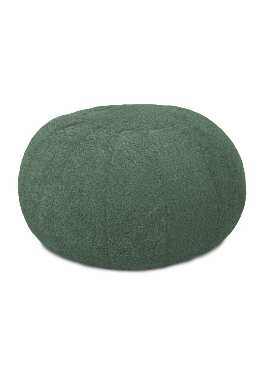 rucomfy Snug Pouffe Dark Green Beanbag