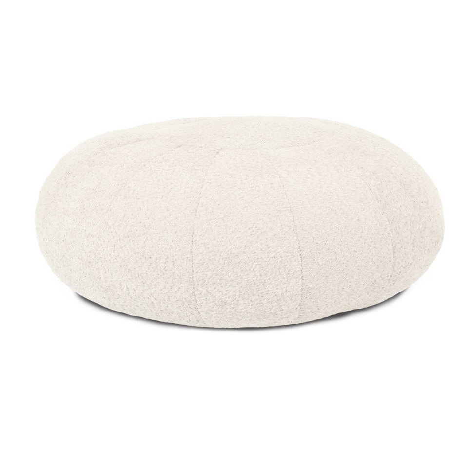 rucomfy Snug Pouffe Natural Beanbag