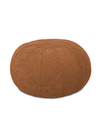 rucomfy Snug Pouffe Rust Beanbag