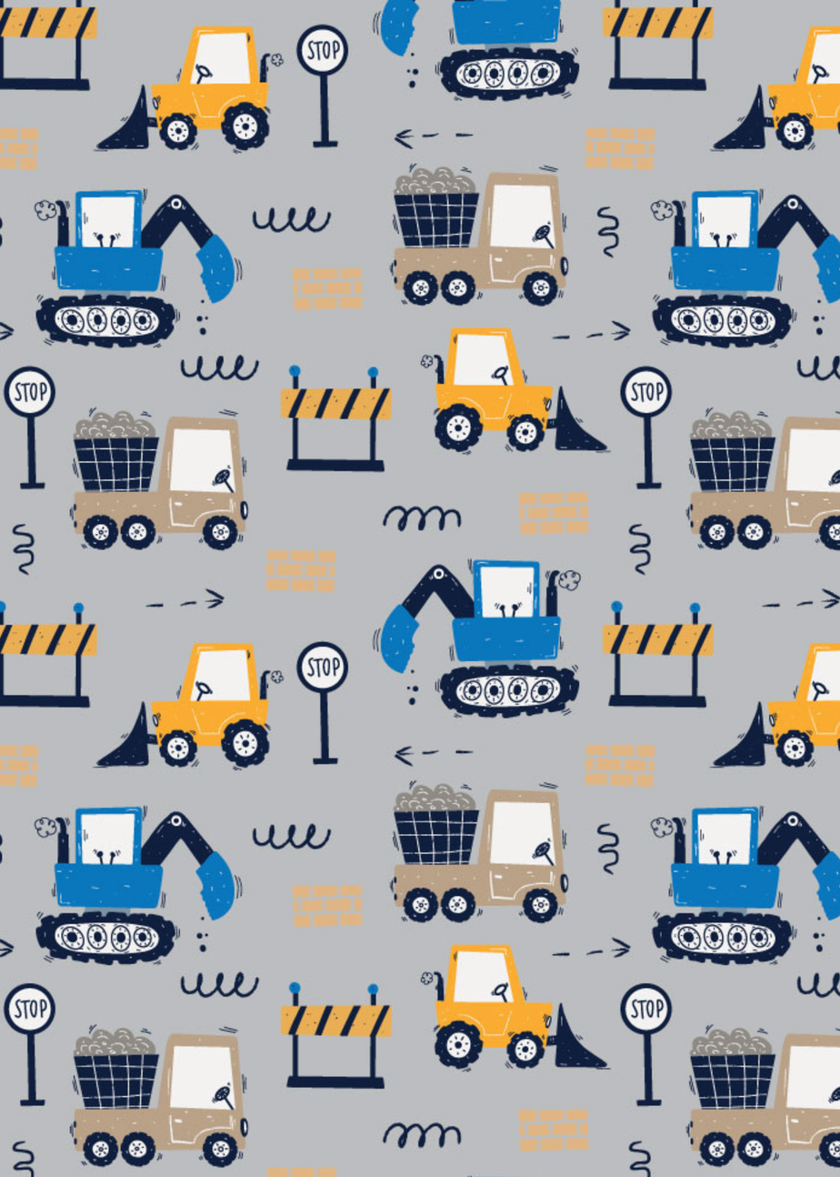 rucomfy Printed Kids Slouchbag Dig-It Beanbag