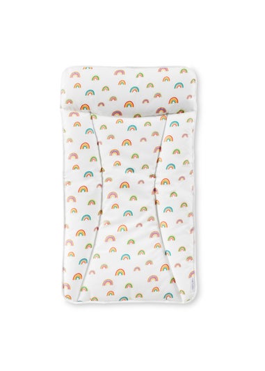 Ickle Bubba White Changing Mat Rainbow Dreams