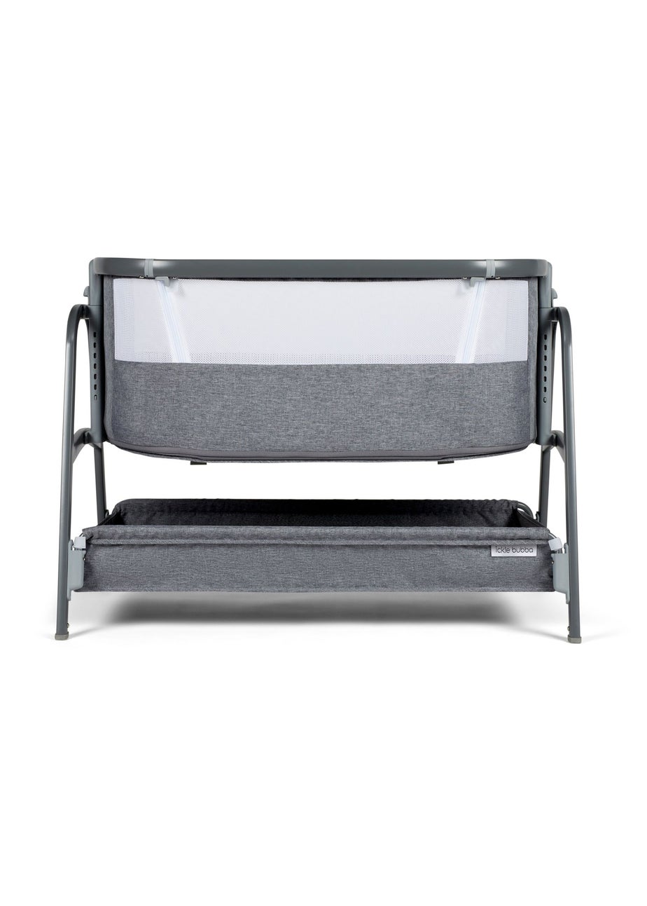 Ickle Bubba Light Grey Bubba & Me Bedside Crib