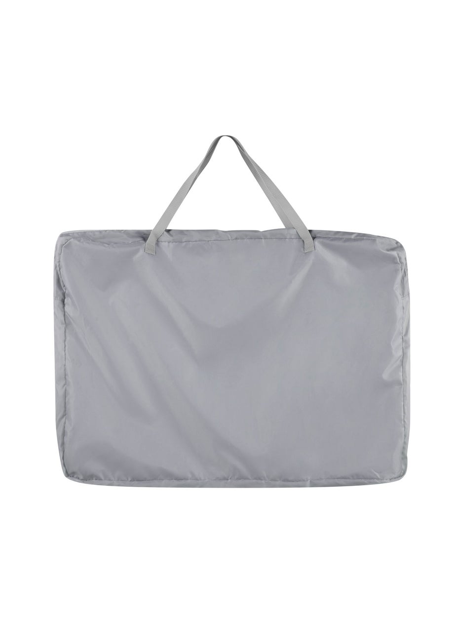 Ickle Bubba Light Grey Bubba & Me Bedside Crib