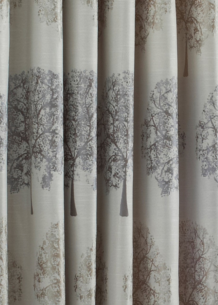 Paoletti Oakdale Motif Eyelet Curtains