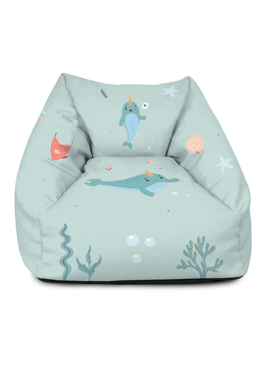 rucomfy Printed Kids Snuggle Chair Under The Sea Beanbag
