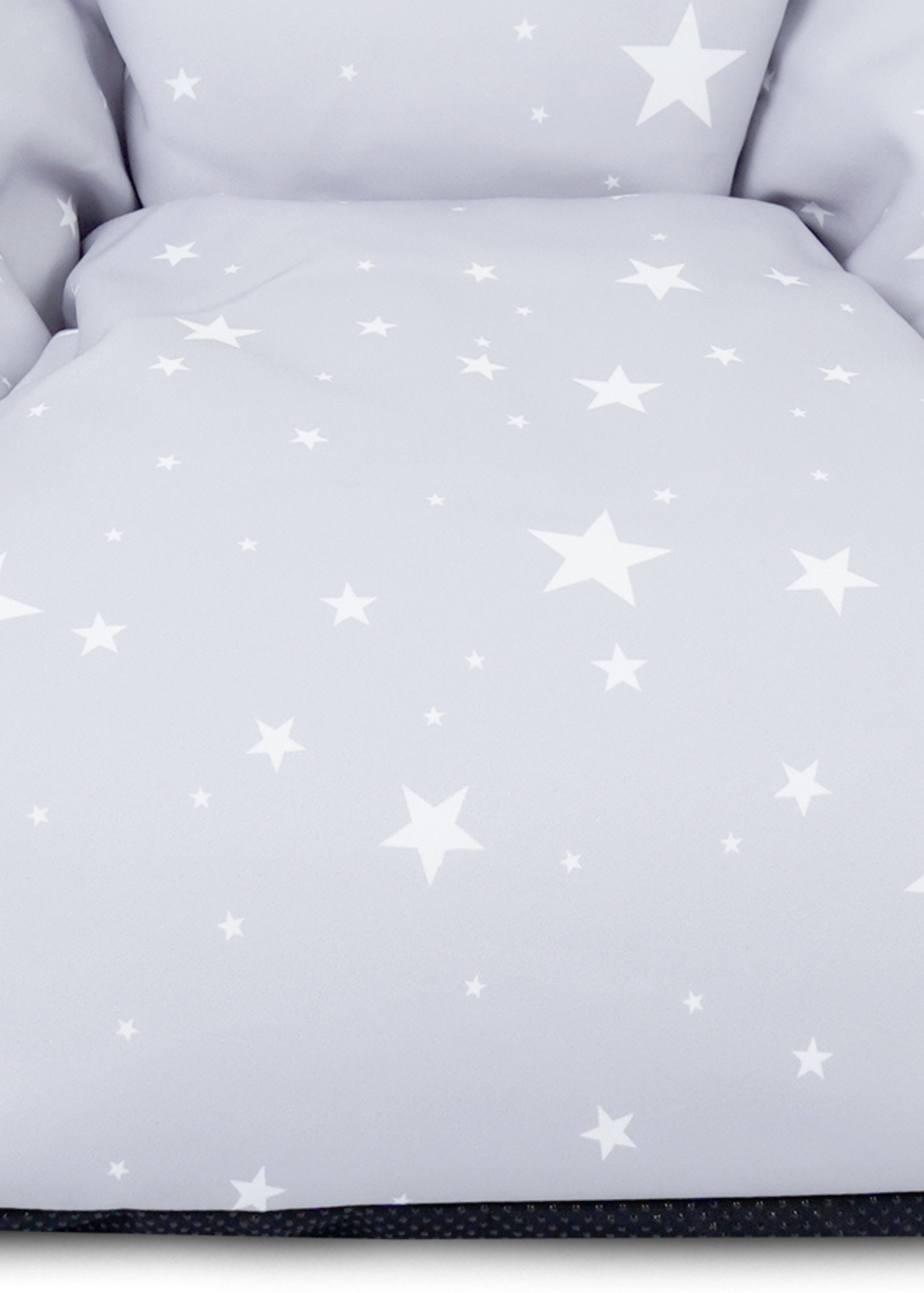 rucomfy Printed Kids Snuggle Chair Platinum Stars Beanbag