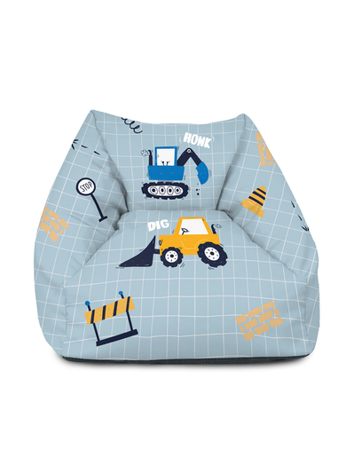 rucomfy Printed Kids Snuggle Chair Dig-It Beanbag