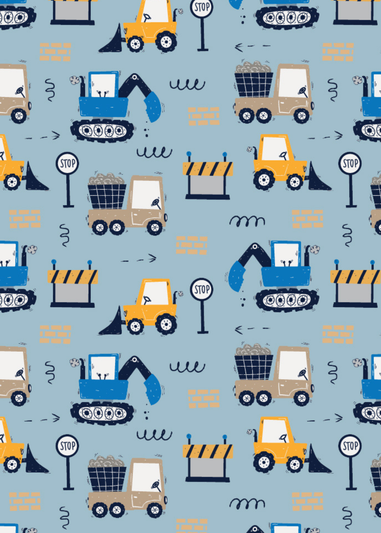 rucomfy Printed Kids Snuggle Chair Dig-It Beanbag