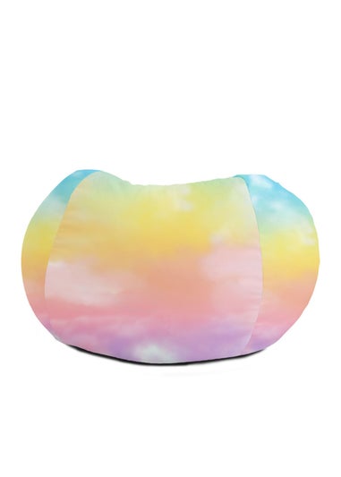 rucomfy Printed Medium Tye Dye Beanbag