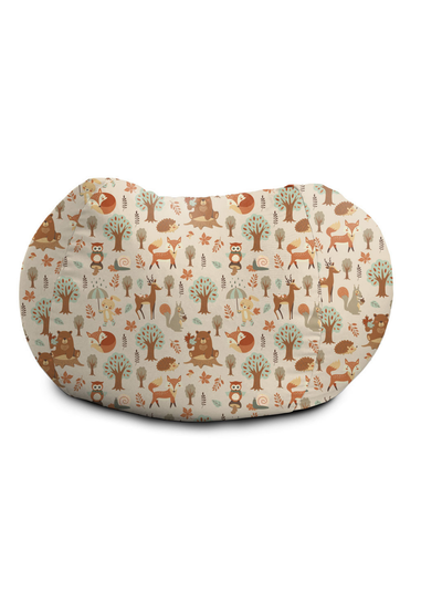 rucomfy Printed Kids Slouchbag Woodland Walks Beanbag