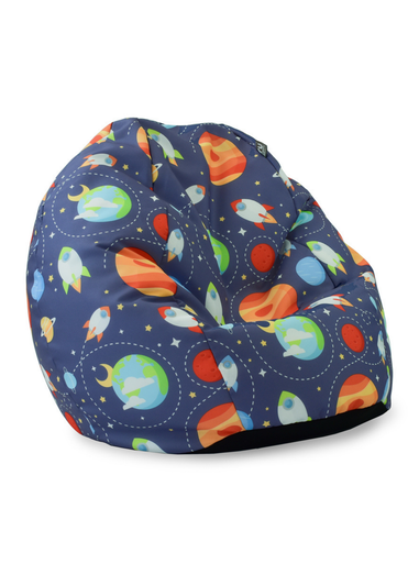 rucomfy Printed Kids Classic Outer Space Beanbag