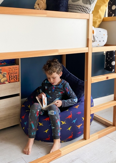 rucomfy Printed Medium Dinosaur Beanbag