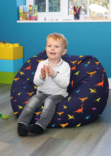 rucomfy Printed Medium Dinosaur Beanbag