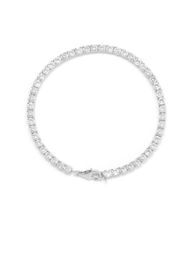 Say It With Silver Tennis Bracelet