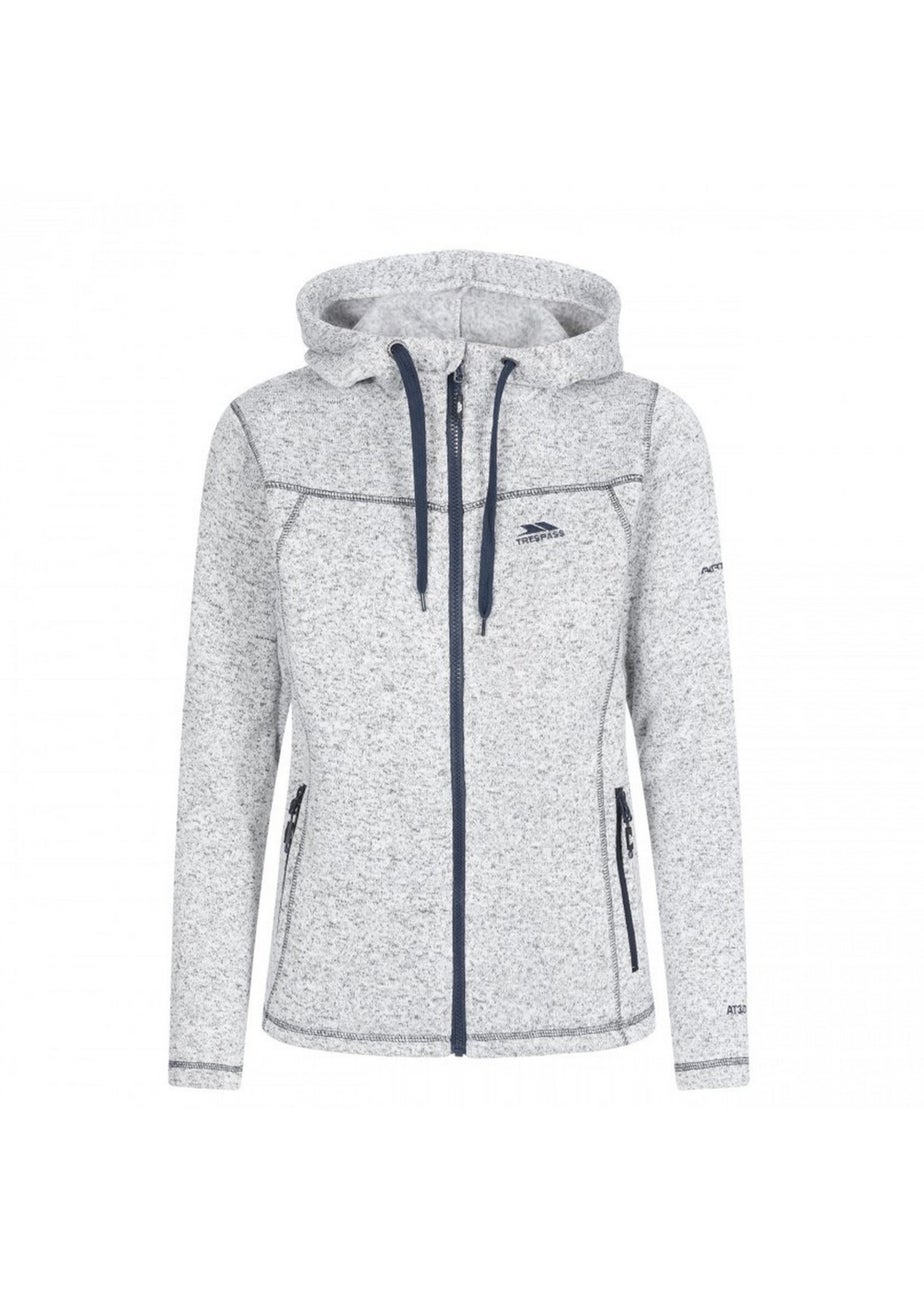 Trespass Light Grey Odelia Fleece Jacket
