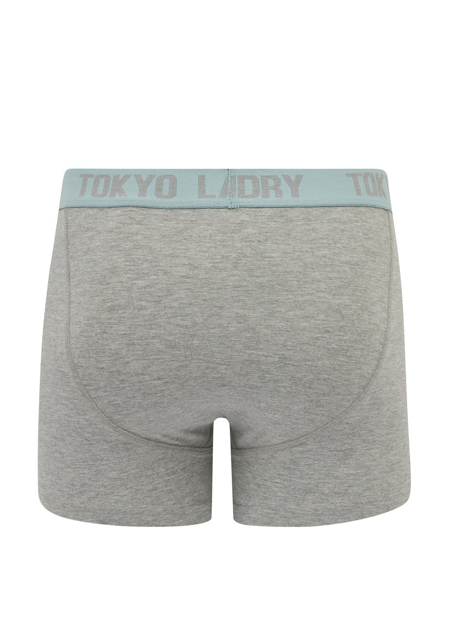 Tokyo Laundry Black & Grey Cotton 6-Pack Boxers