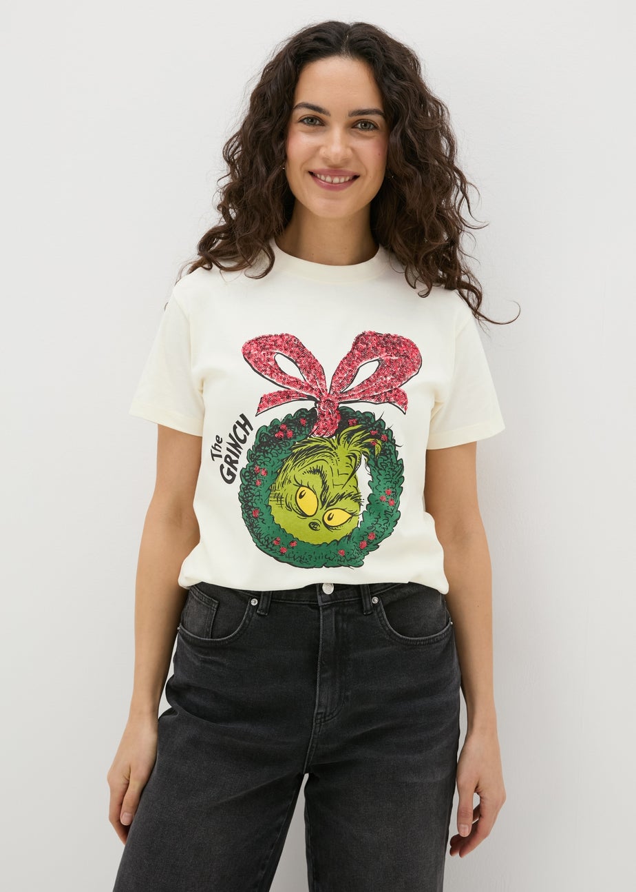 Cream Grinchmas T-Shirt