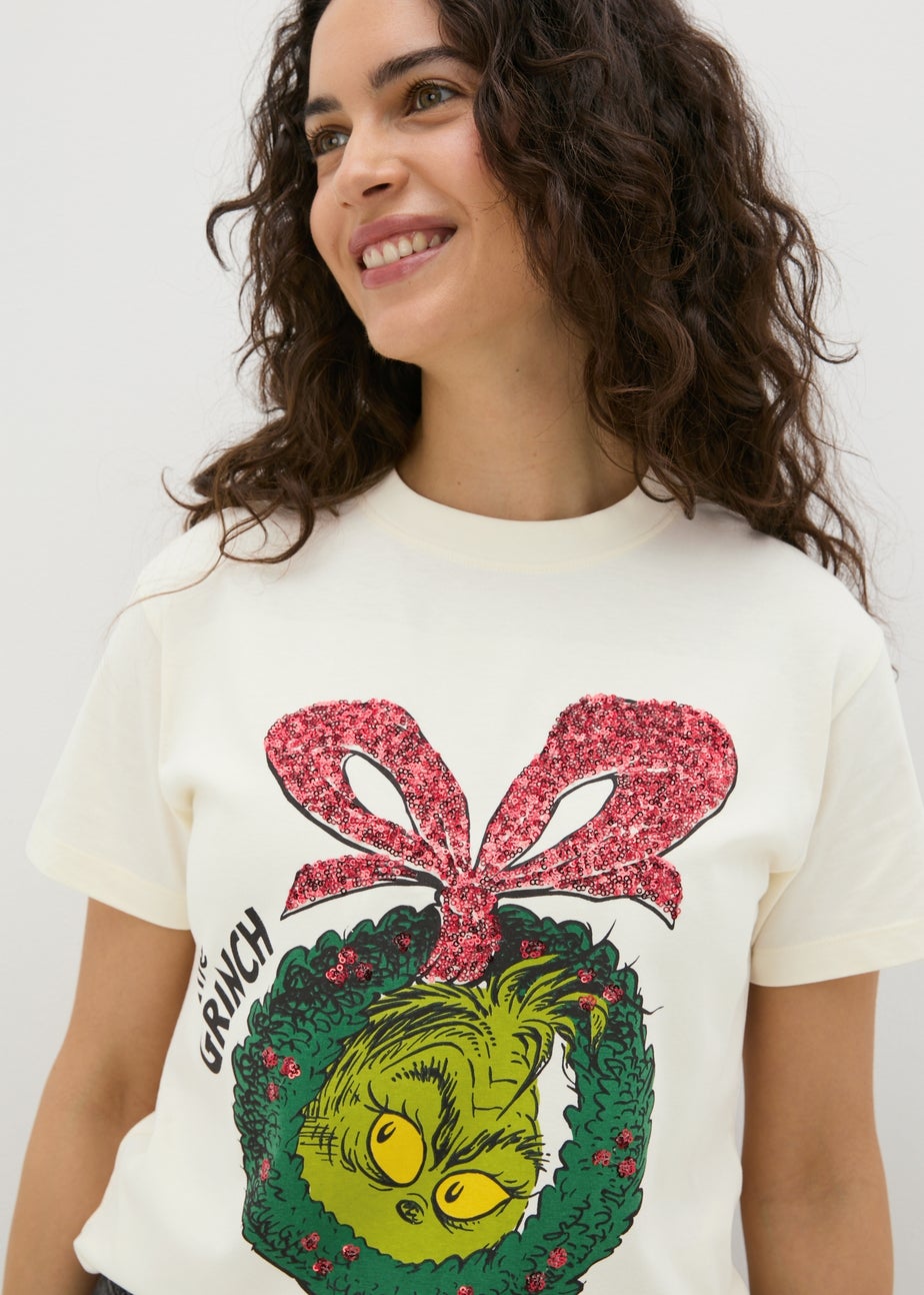 Cream Grinchmas T-Shirt