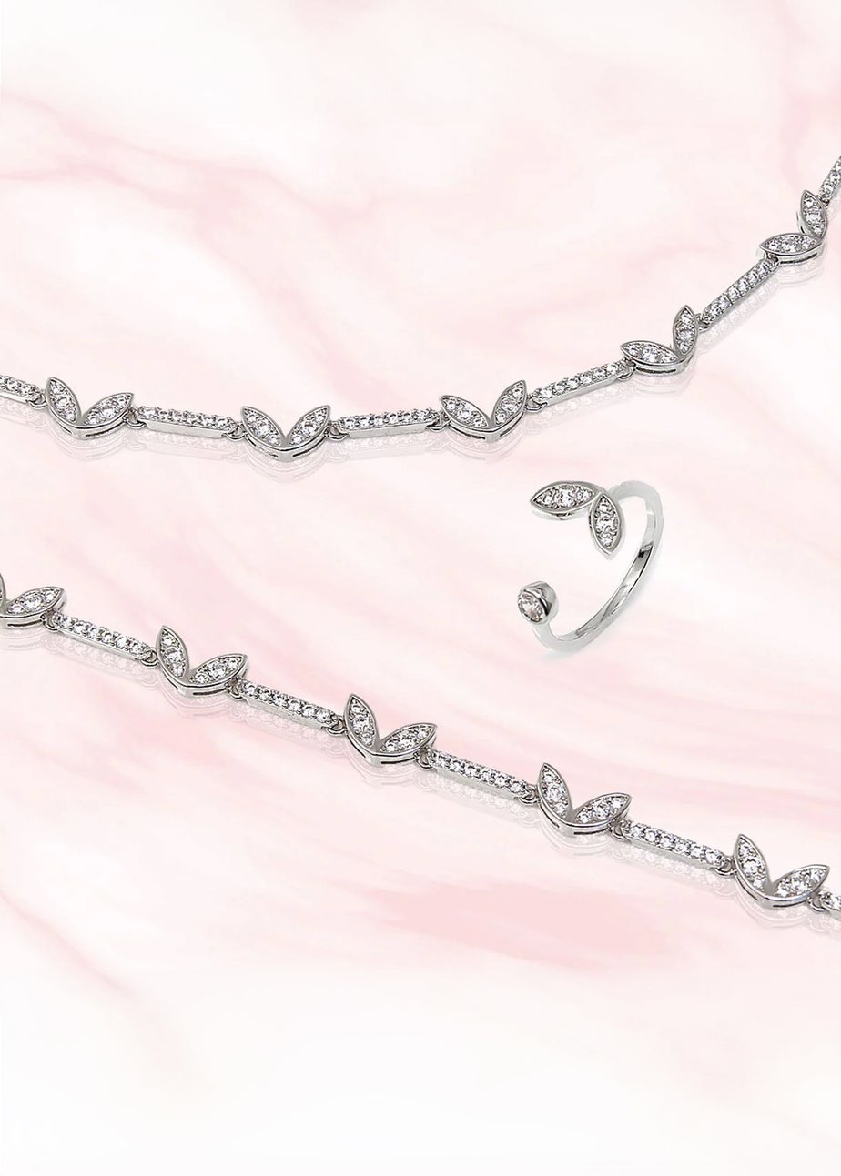 Say It With Silver Winged Ring