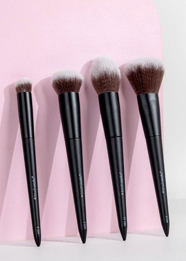 Brushworks Buff & Blend Makeup Black Brush Set