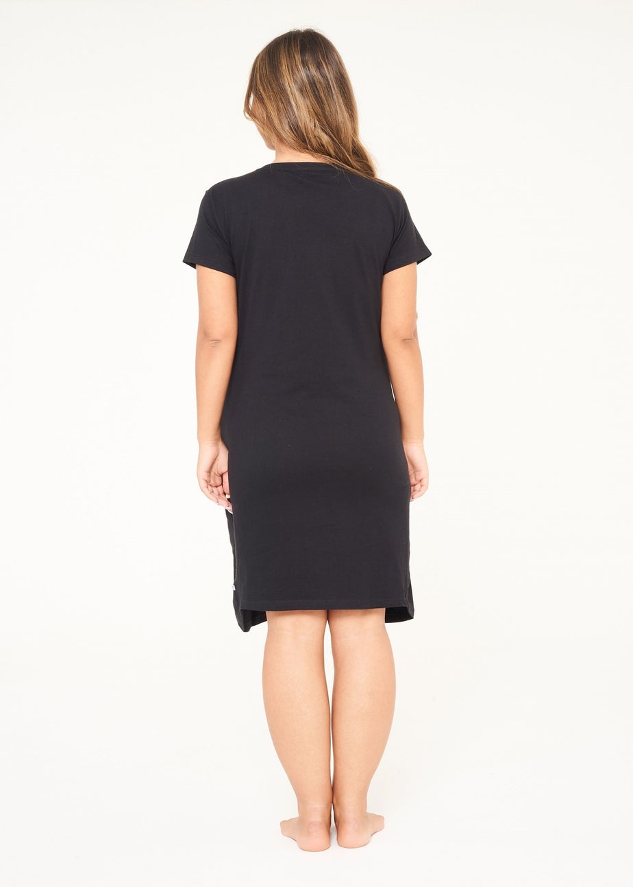 Disney Minnie Mouse Black Maternitiy Nightie