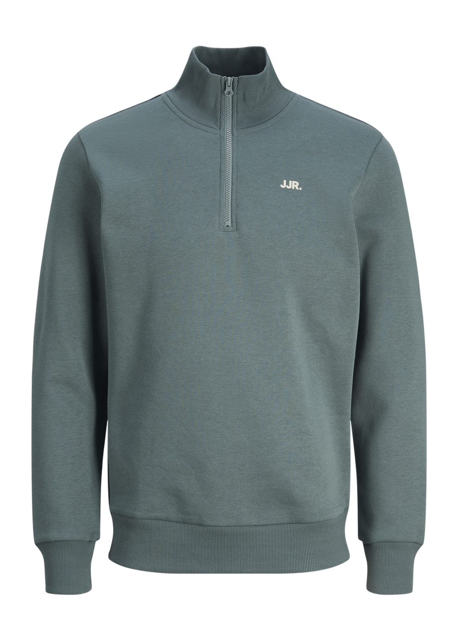 JJ Rebel Blue Half Zip Sweatshirt