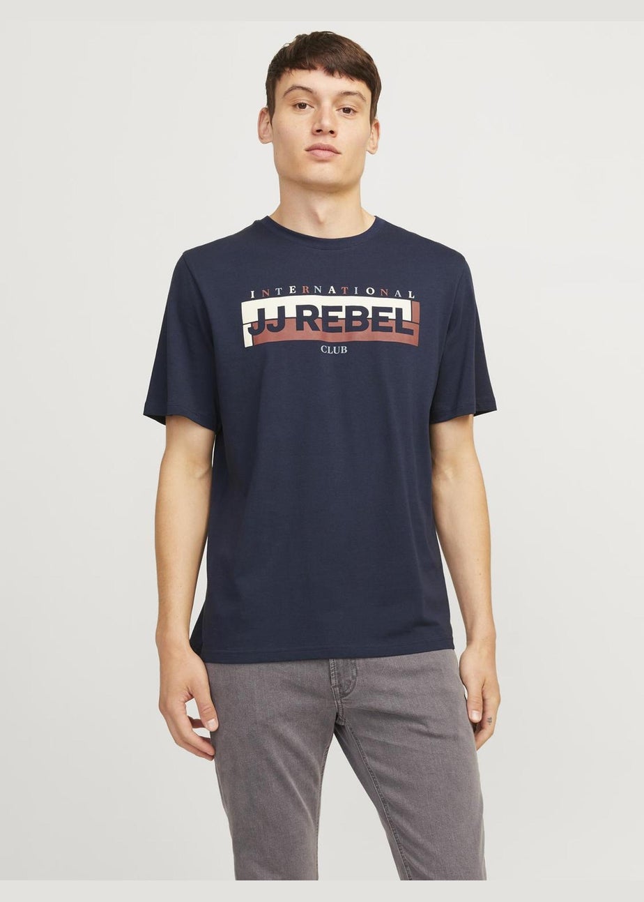 JJ Rebel Navy Nathan T-Shirt
