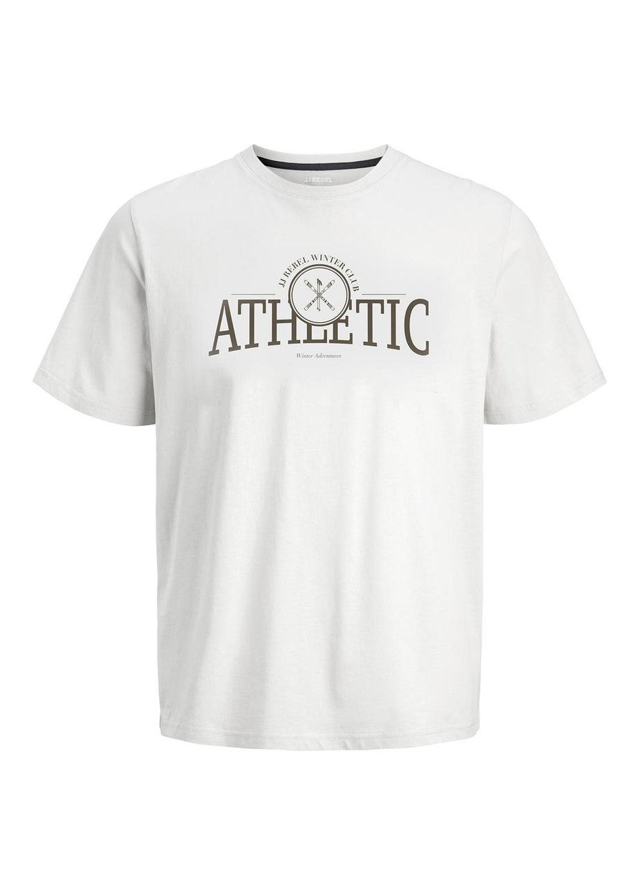 JJ Rebel White Atheltic T-Shirt