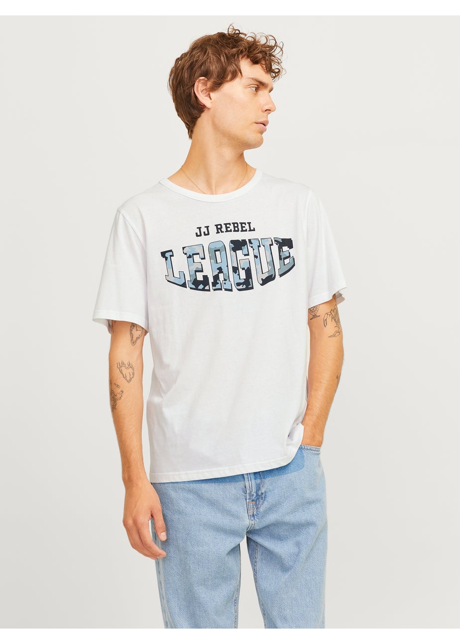 JJ Rebel White League T-Shirt