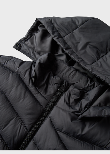 Name It Kids Black Coat (6-12yrs)