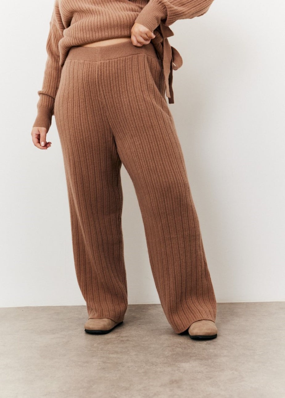 In The Style Mocha Trousers