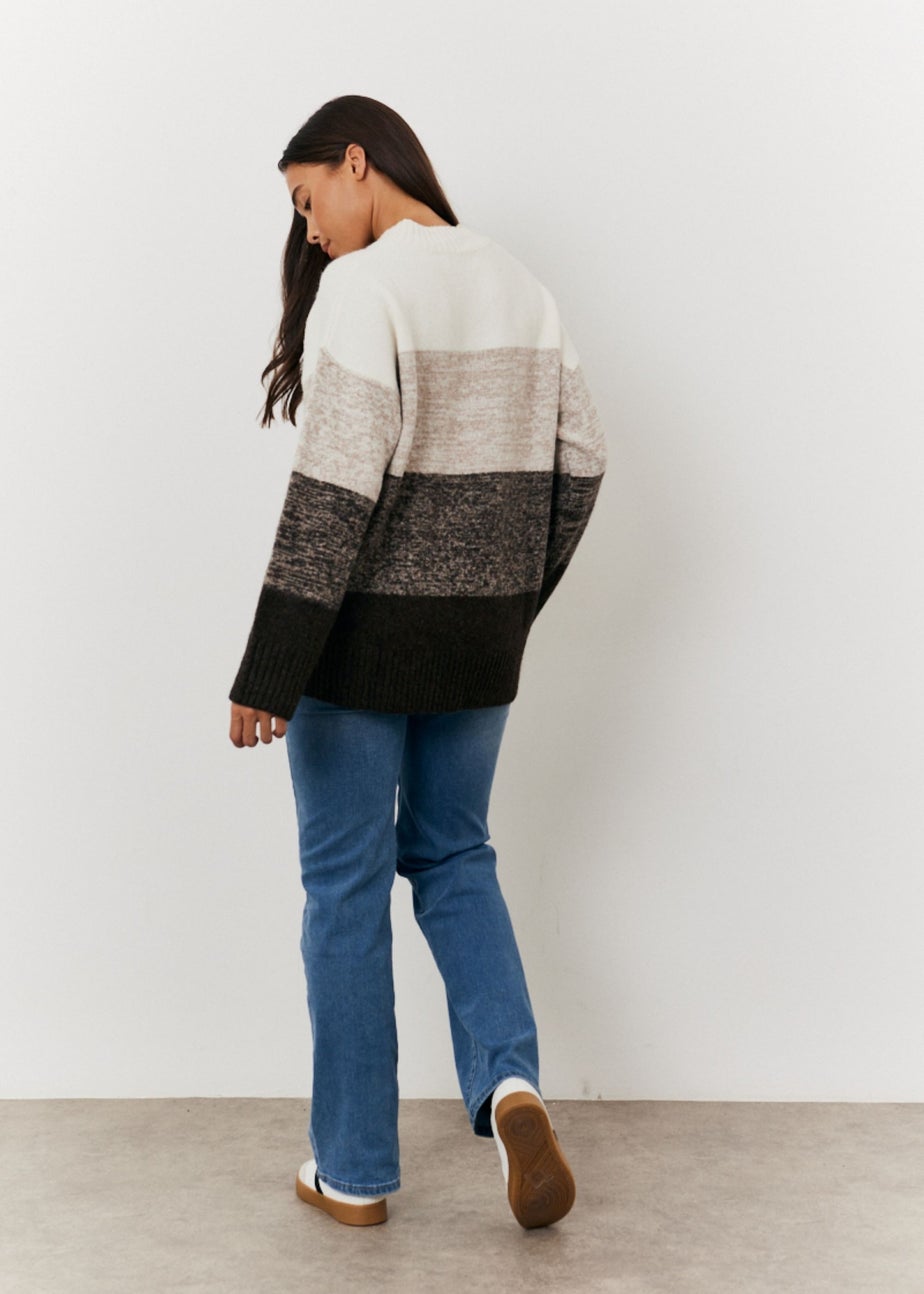 In The Style Stacey Solomon Tonal Crew Neck Jumper