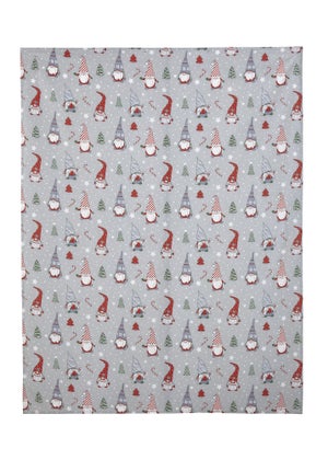 Catherine Lansfield Christmas Gnomes Cotton Dining Table Cloth