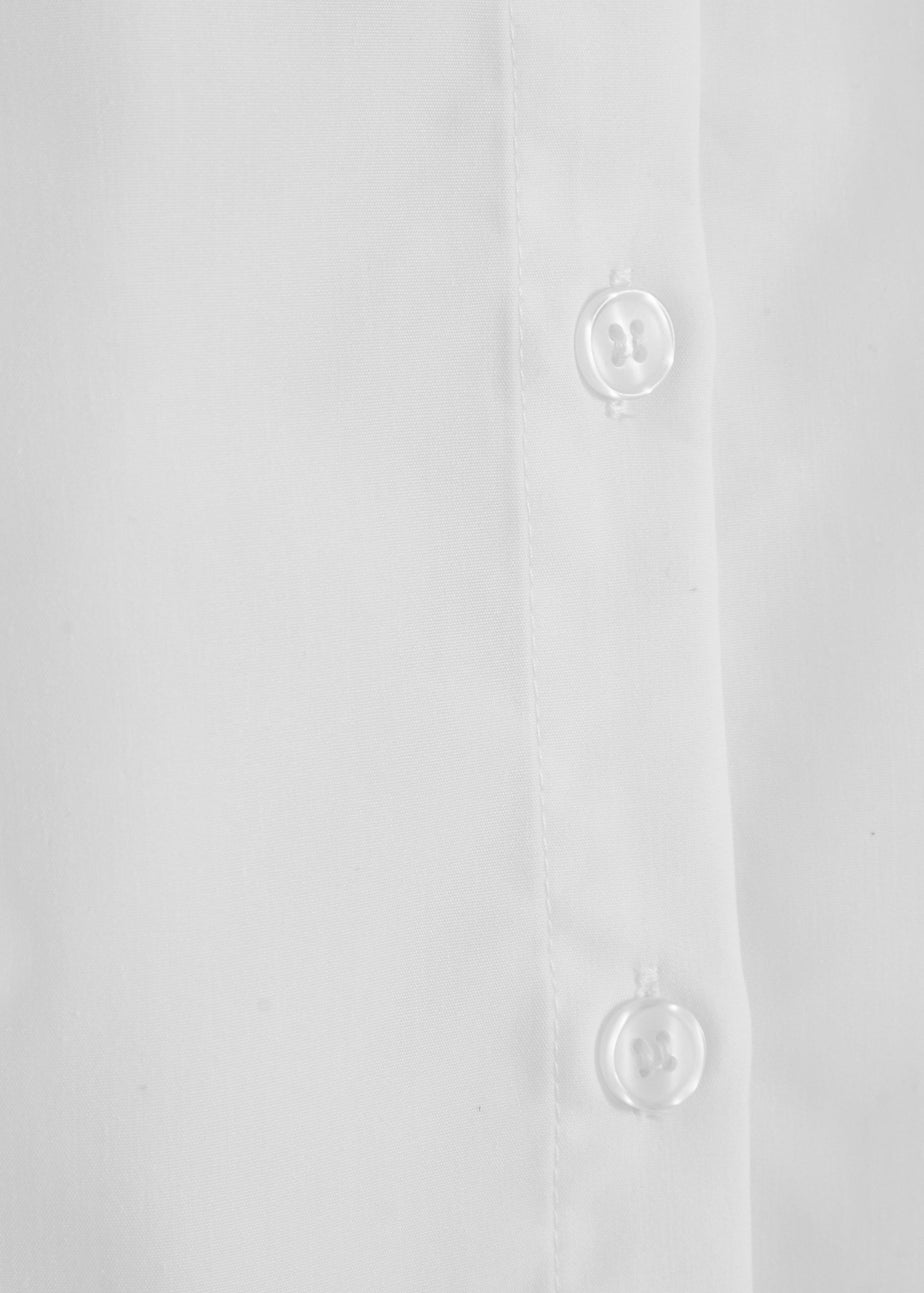 Quiz White Button Down Shirt