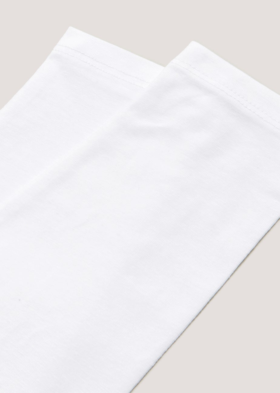 2 Pack Girls White Leggings (7-15yrs)