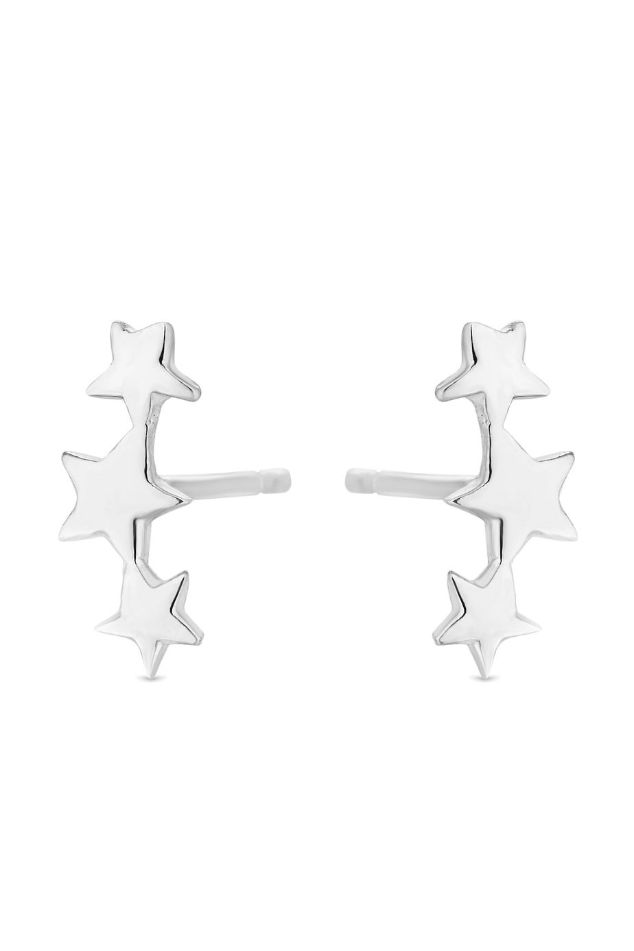 Simply Silver Sterling Silver 925 Silver  Star Stud Earring