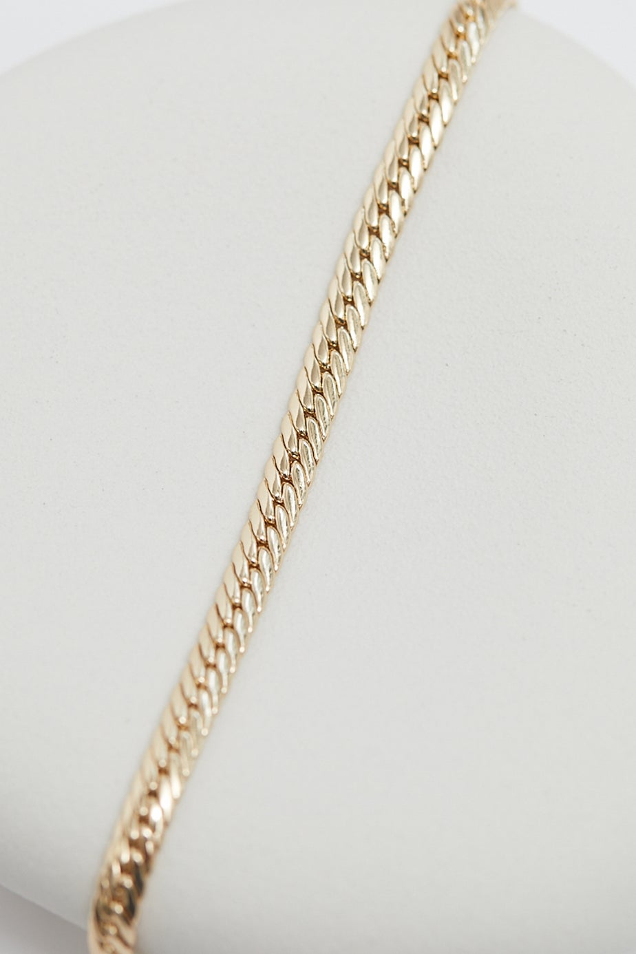 Jon Richard Gold Plated Herringbone Chain Bracelet