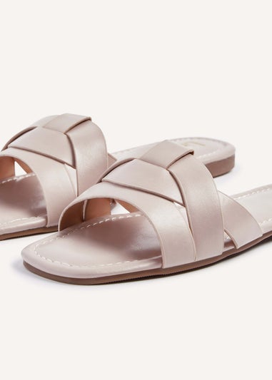 Linzi Fletcher Mocha Slider Sandals
