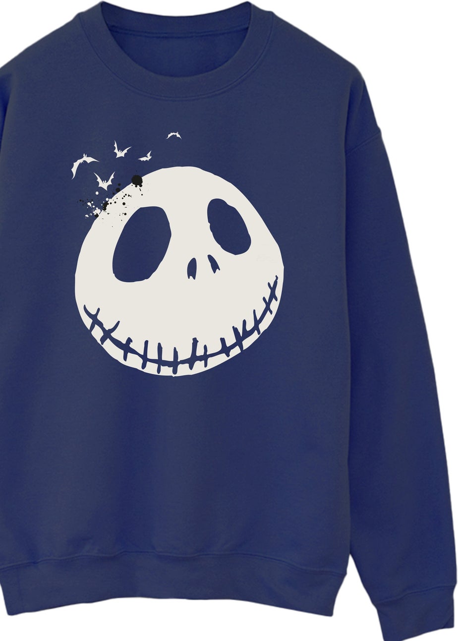Disney The Nightmare Before Christmas Face Navy Sweatshirt