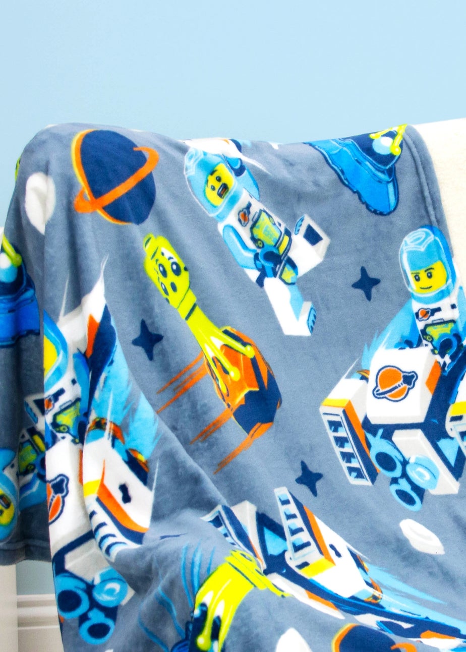 Lego City Space Fleece Throw