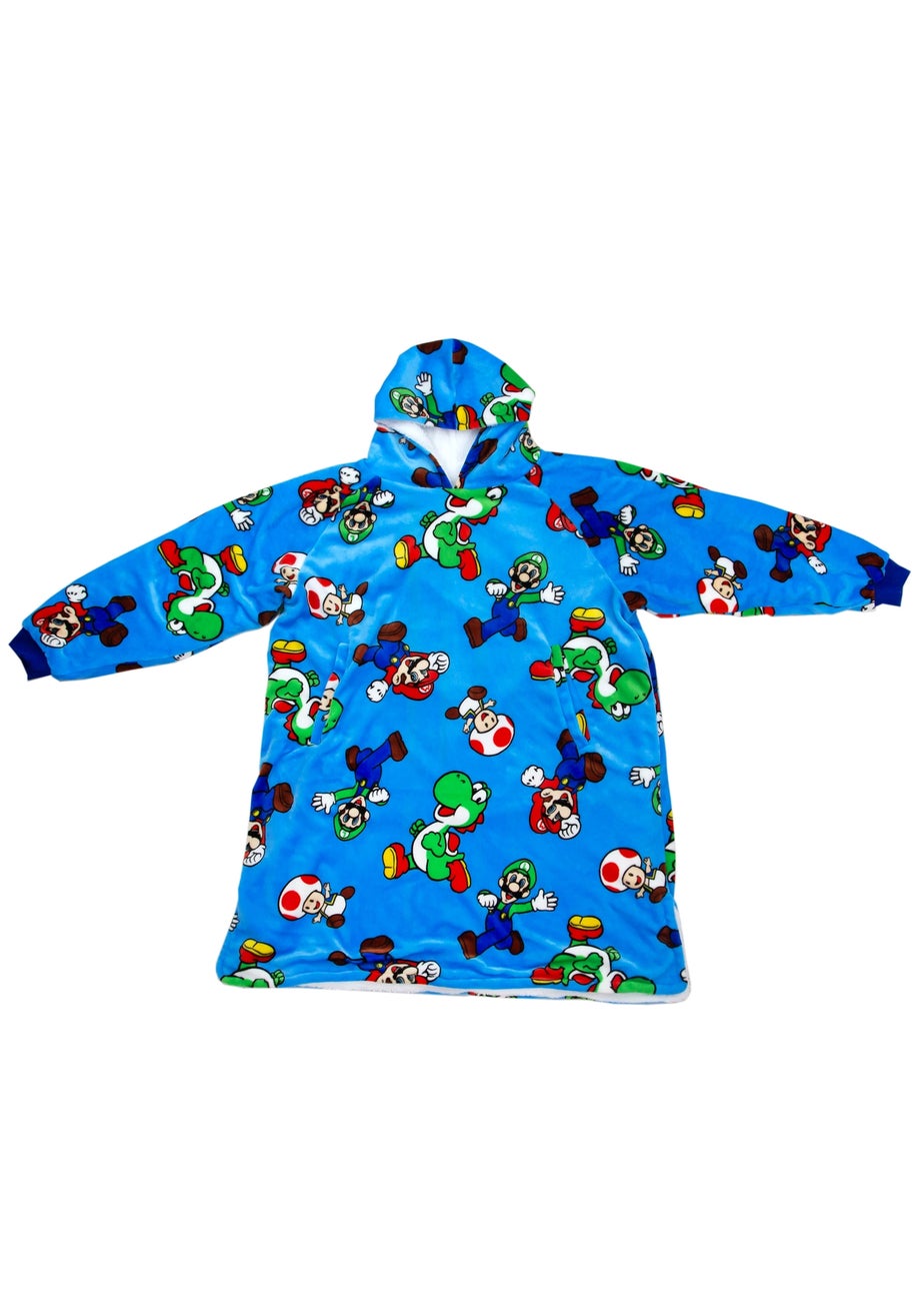 Nintendo Super Mario Hooded Wearable Snuggle Fleece