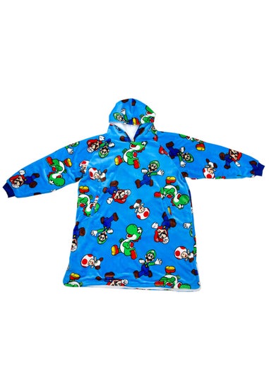 Nintendo Super Mario Hooded Wearable Snuggle Fleece
