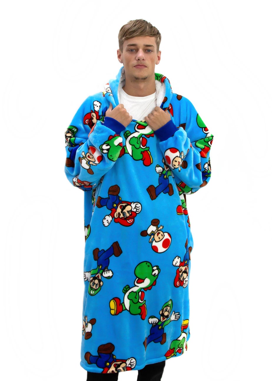 Nintendo Super Mario Hooded Wearable Snuggle Fleece