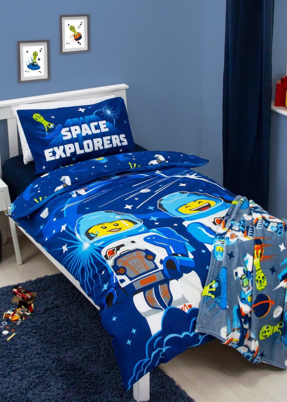 Lego City Polycotton 2 Piece Duvet Cover Set