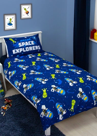 Lego City Polycotton 2 Piece Duvet Cover Set