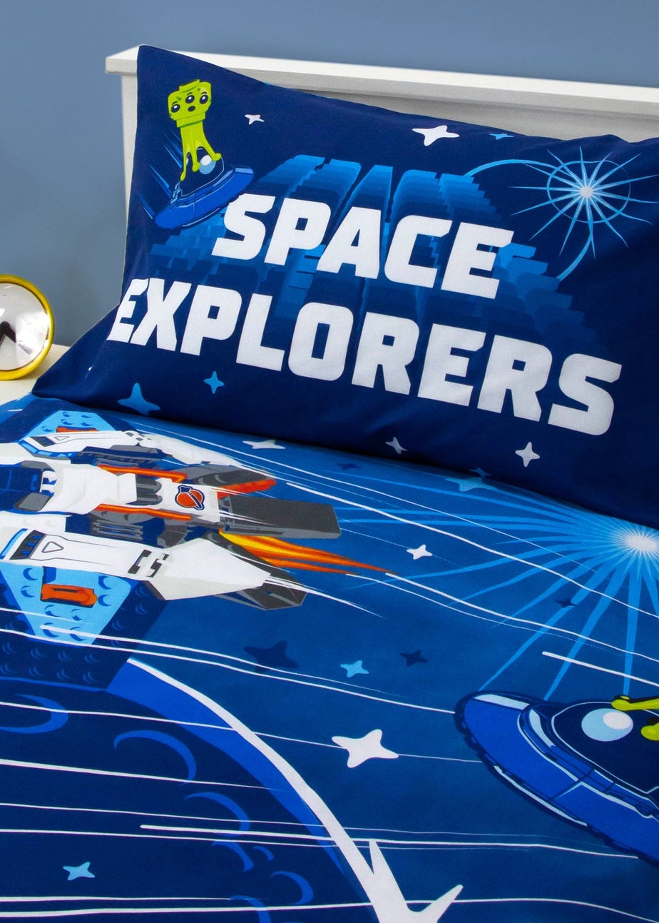 Lego City Polycotton 2 Piece Duvet Cover Set