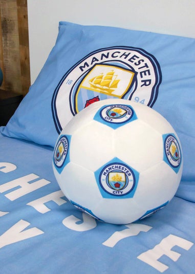 Manchester City FC Soccer 3D Decorative Cushion