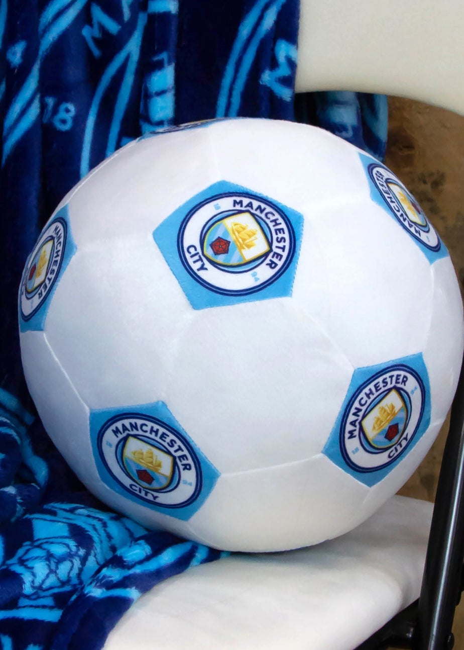 Manchester City FC Soccer 3D Decorative Cushion