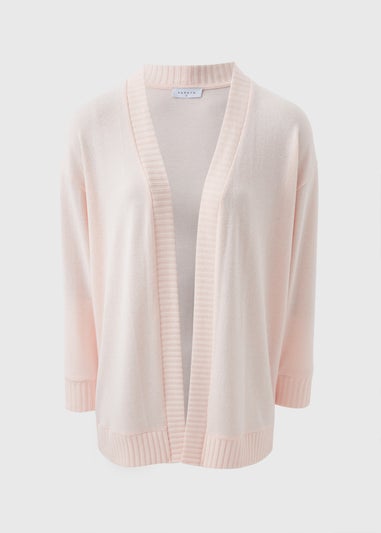 Pink Knitted Cardigan