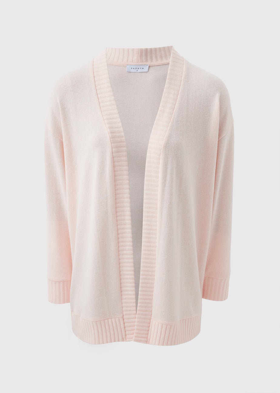 Pink Knitted Cardigan